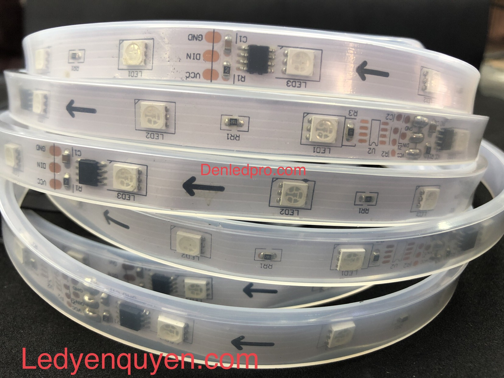 LED Dây 5050 tự chạy có IC 12V