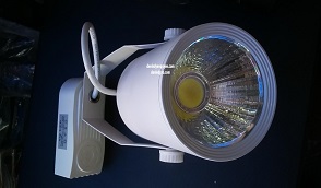 Đèn COB 10W trắng (vỏ trắng) - phan phoi den led