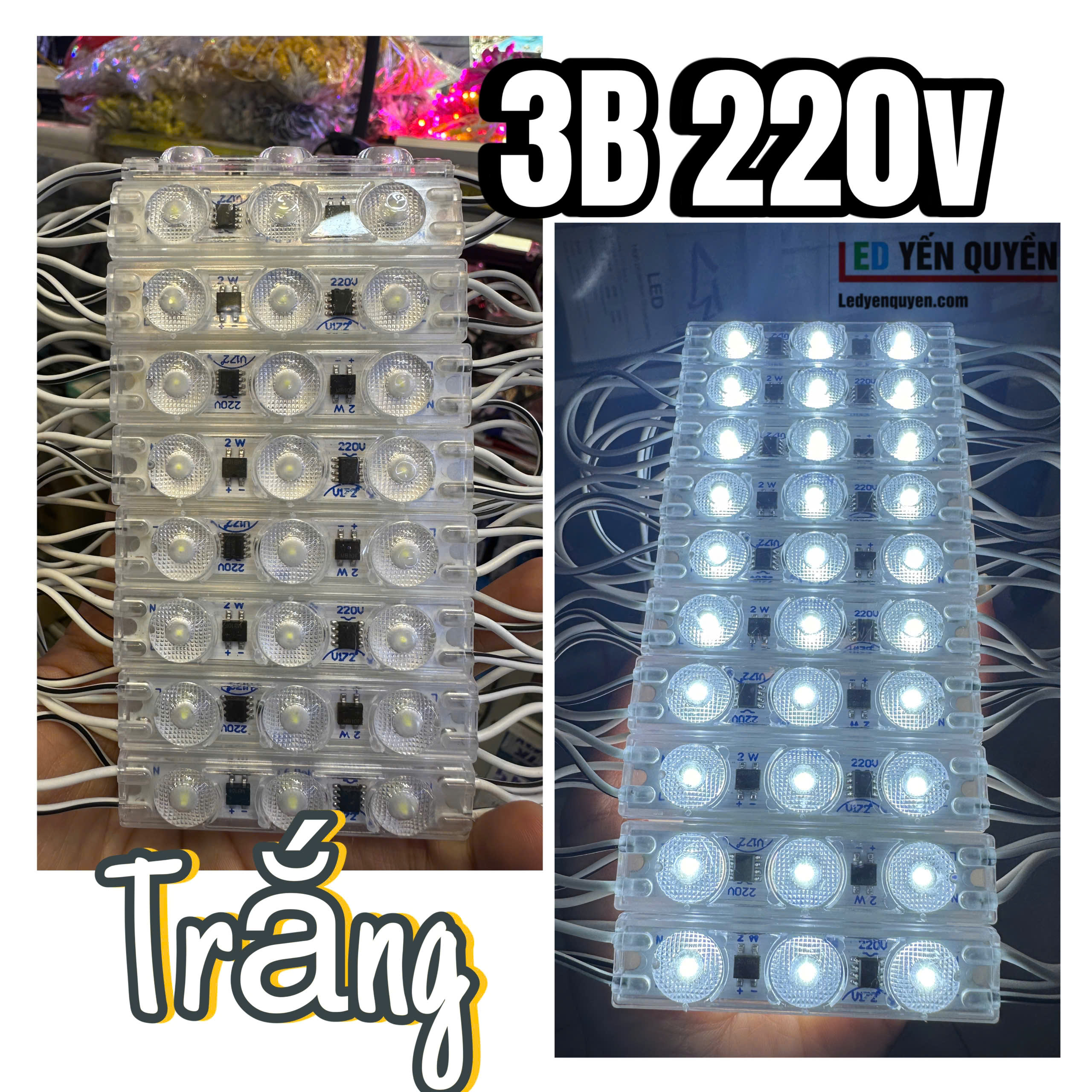 3B 220V TRẮNG