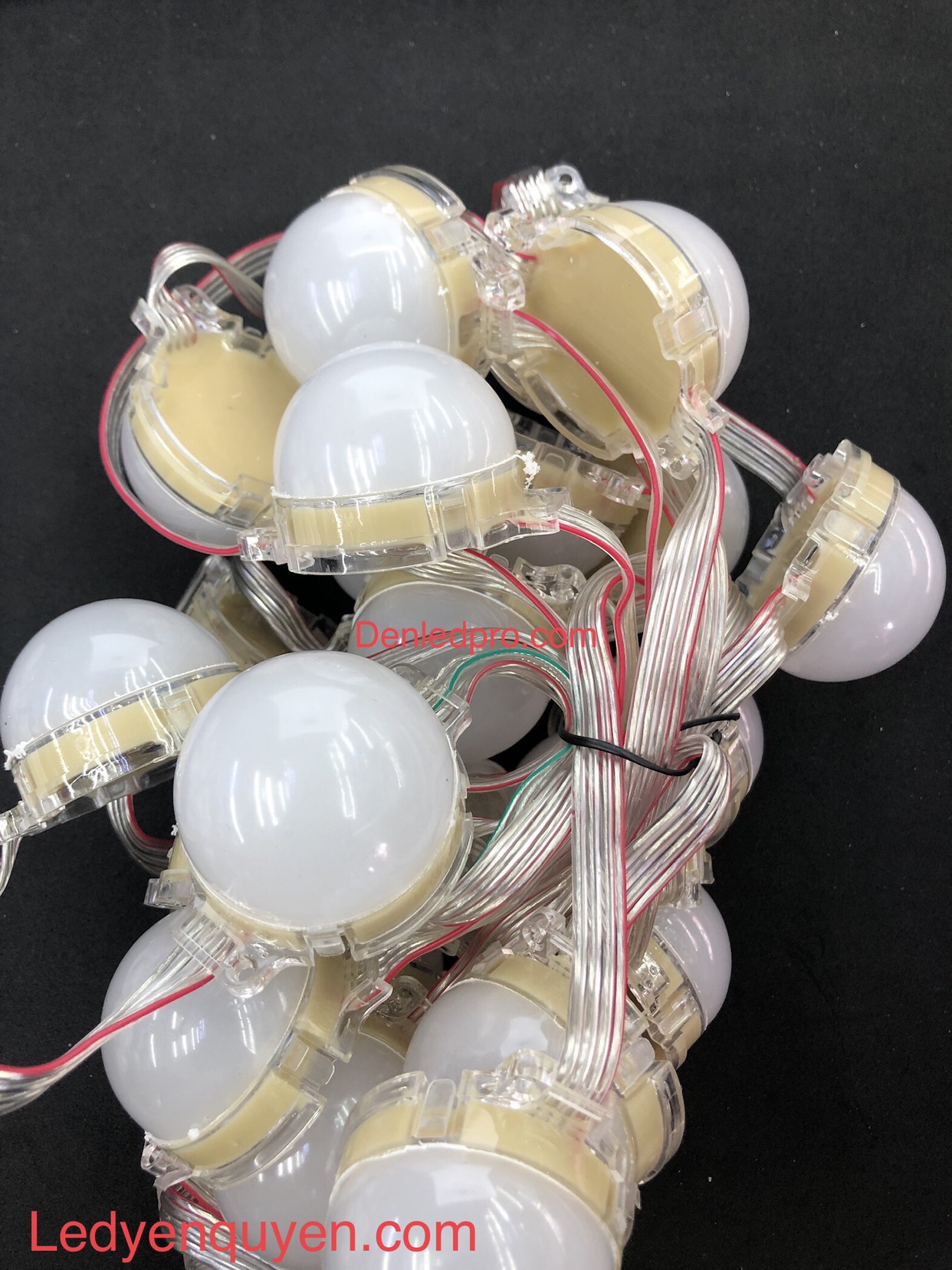 LED Bát Full Color 12v Vá» Äục (30mm) 8206 LED Bát Full Color 12v Vá» Äục (30mm) 8206